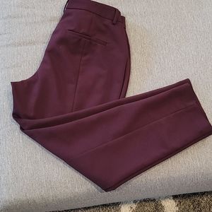 Express Mid Rise Publicist Ankle Pant